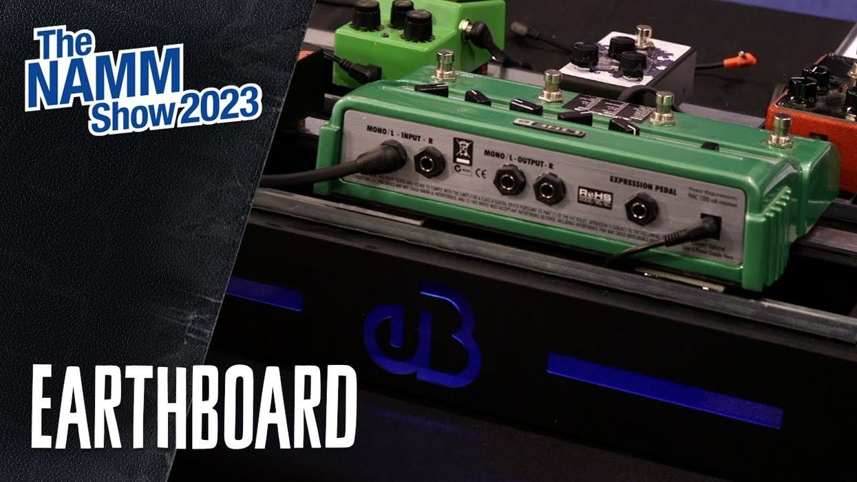 Earthboard Music Pedalboards | NAMM 2023