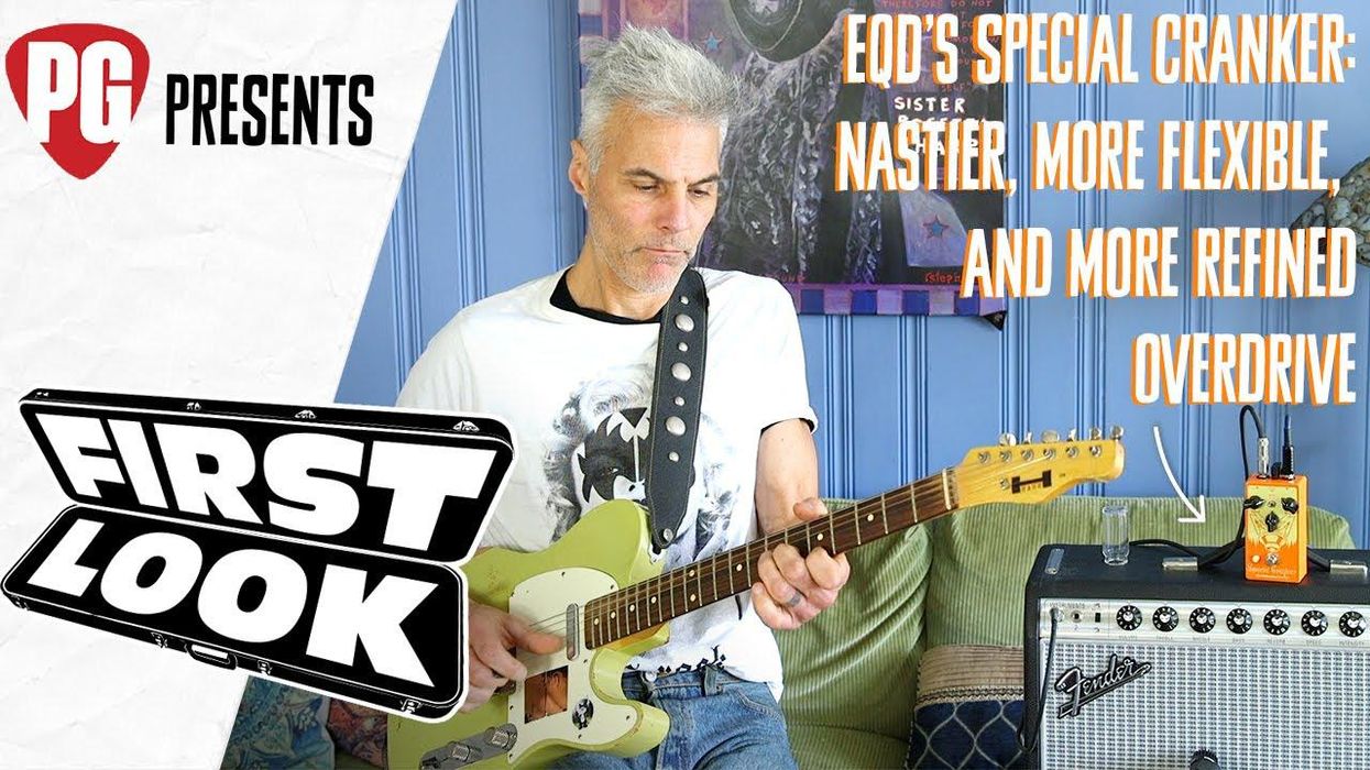 First Look: EarthQuaker Devices Special Cranker Overdrive