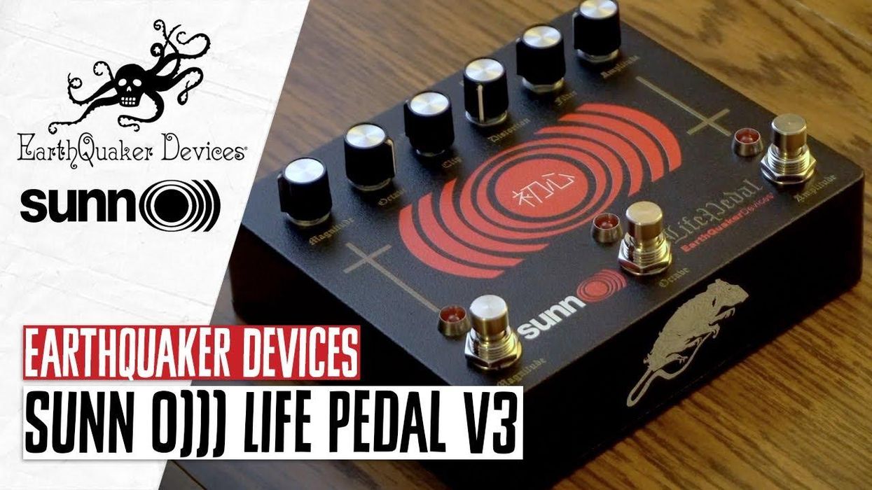 Sunn O))) Life Pedal V3: EarthQuaker's Latest Review - Premier Guitar