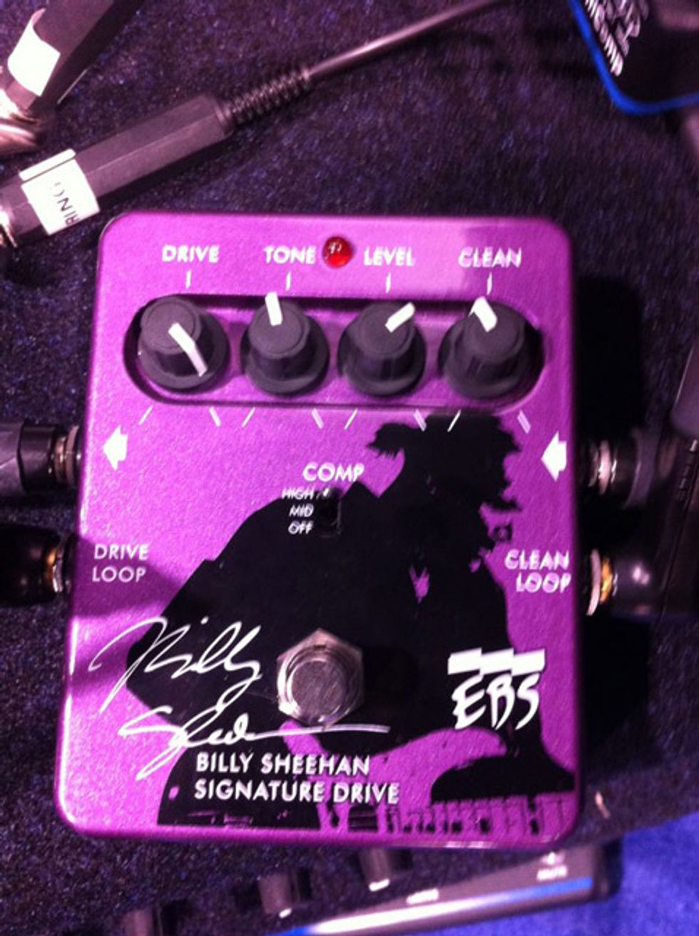 EBS Billy Sheehan Signature Drive Pedal