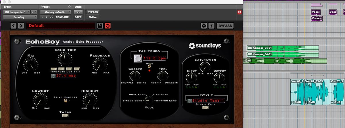 EchoBoy Analog Echo Processor