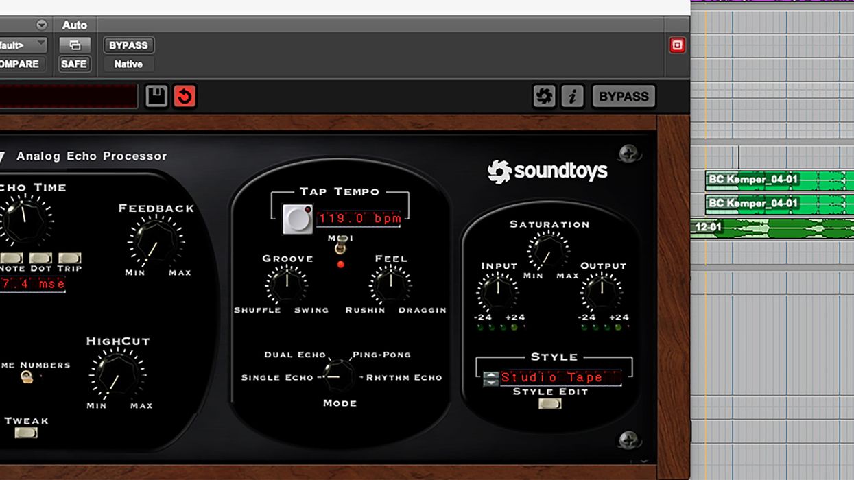 EchoBoy Analog Echo Processor