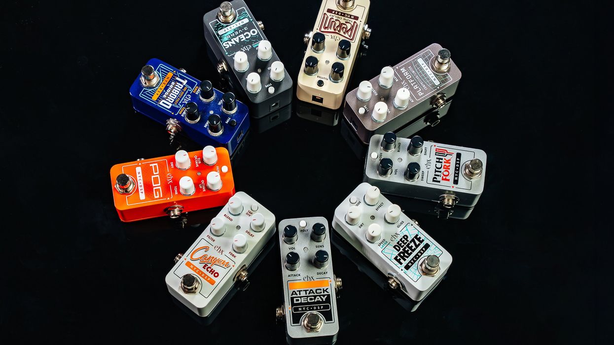 EHX pico guitar pedals