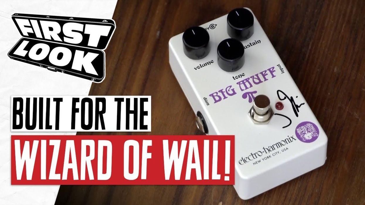 First Look: Electro-Harmonix J Mascis Signature Ram's Head Big Muff Pi