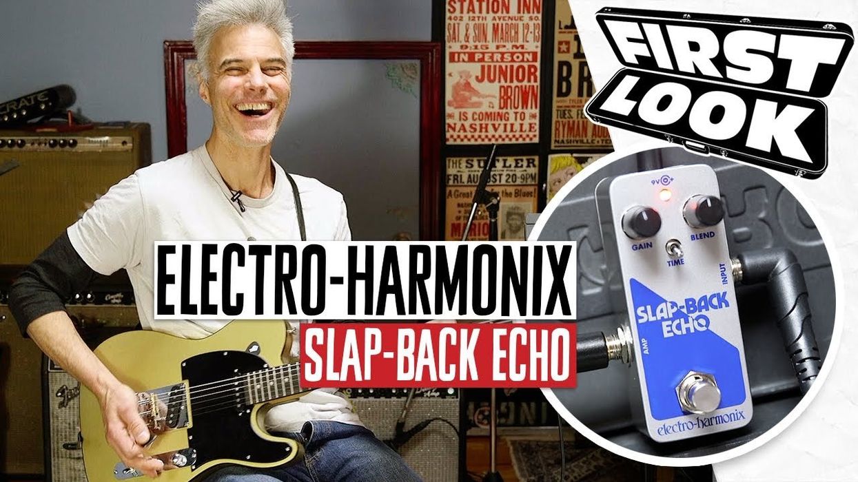 First Look: Electro-Harmonix Slap-Back Echo