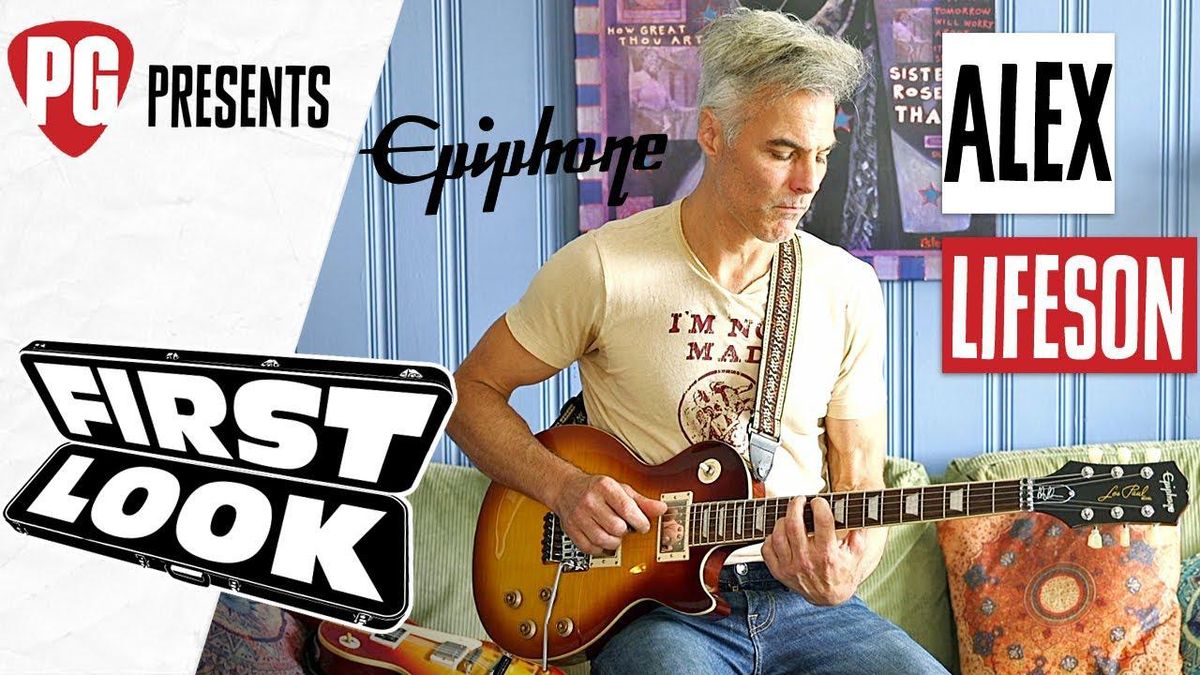 First Look: Epiphone Alex Lifeson Les Paul Axcess Standard Demo
