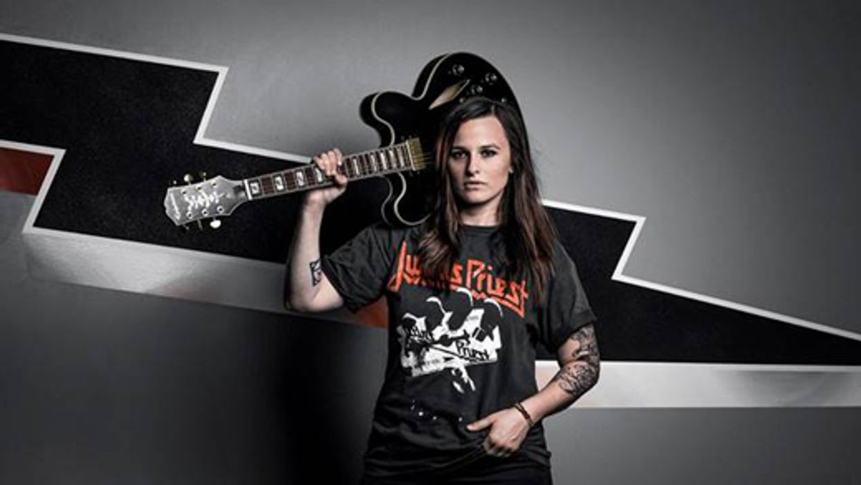 Epiphone Announces the Emily Wolfe Sheraton Stealth