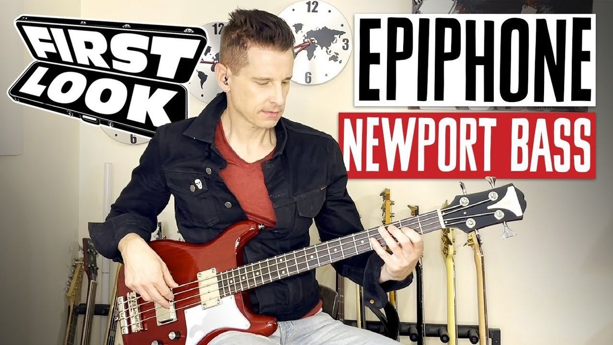 First Look: Epiphone Newport Bass