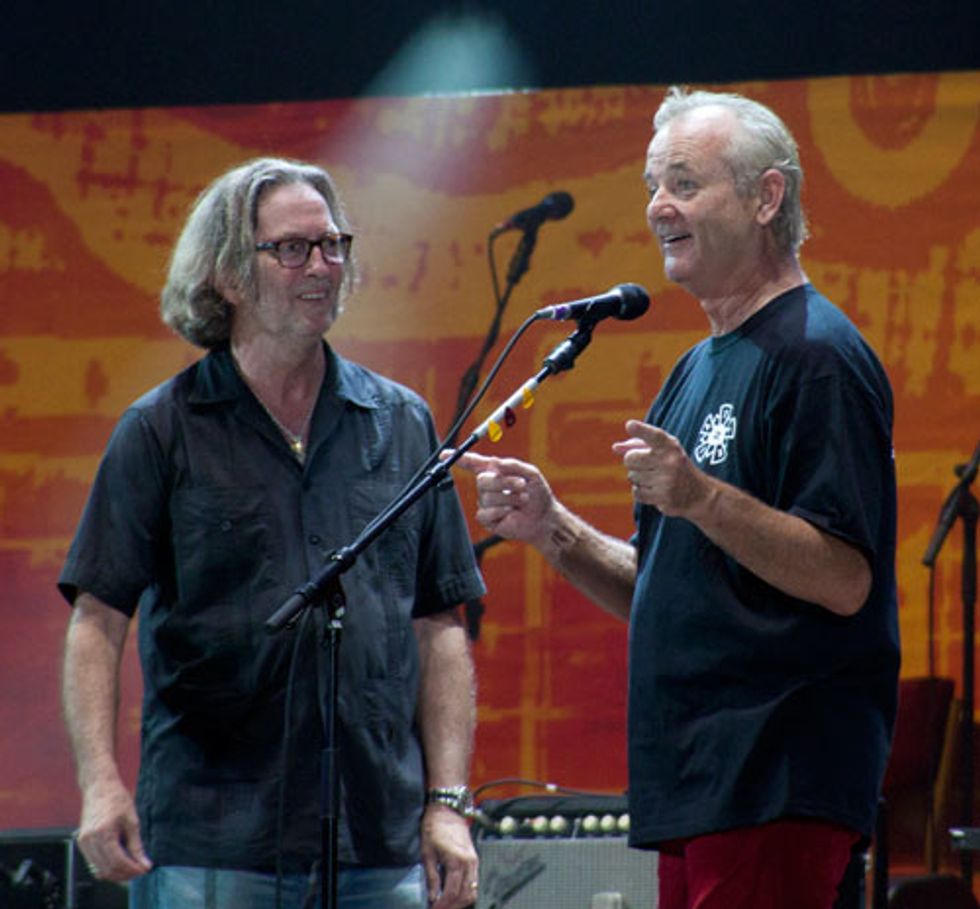 Eric Clapton and Bill Murray
