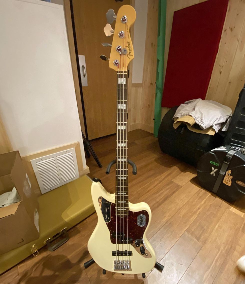 Eric Hamm's 2014 Fender American Standard Jaguar bass