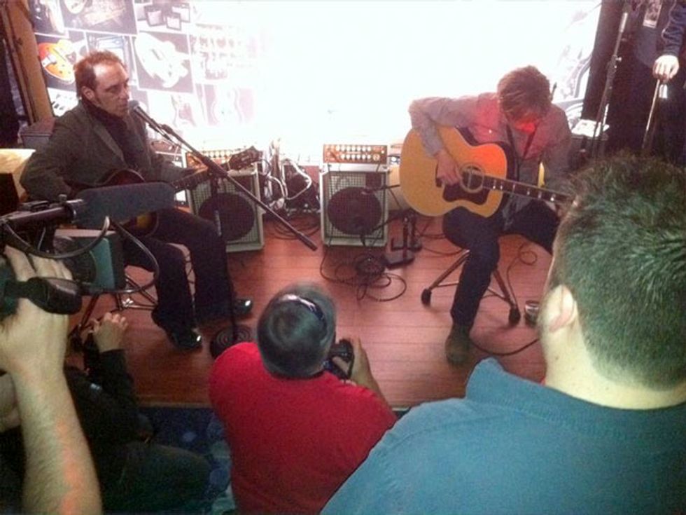 Eric Johnson and Nils Lofgren