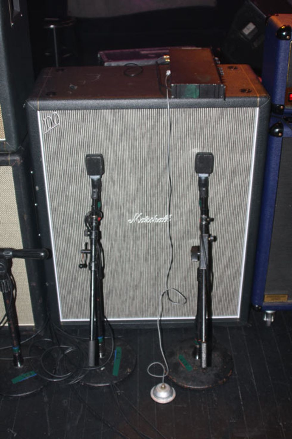 Eric Johnsonуs clean cabinet