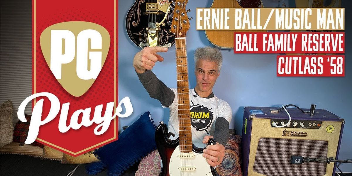 Ernie Ball Music Man Cutlass Classic 58′ Demo | PG Plays