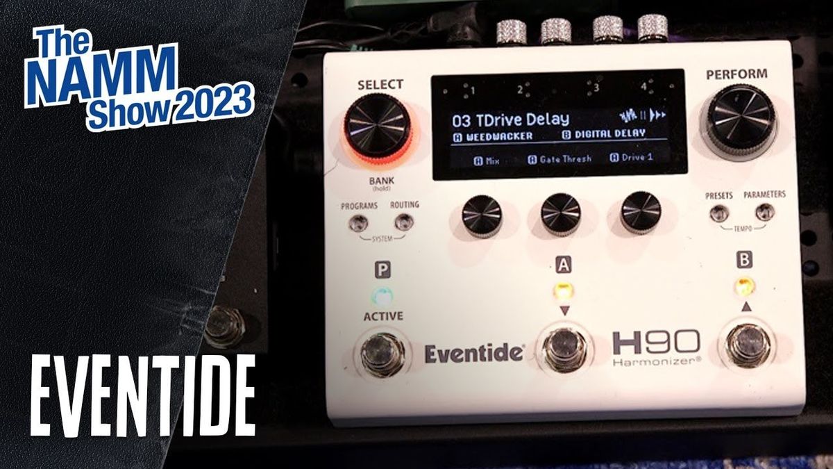 Eventide H90 Harmonizer Multi-Effects Pedal Demo | NAMM 2023