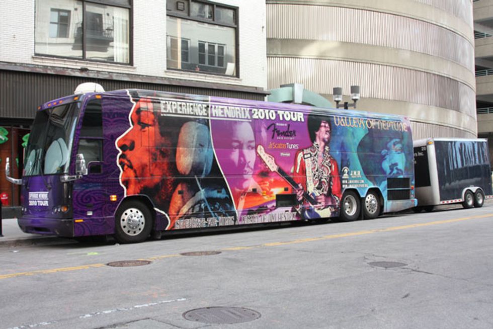 Experience Hendrix Tourbus