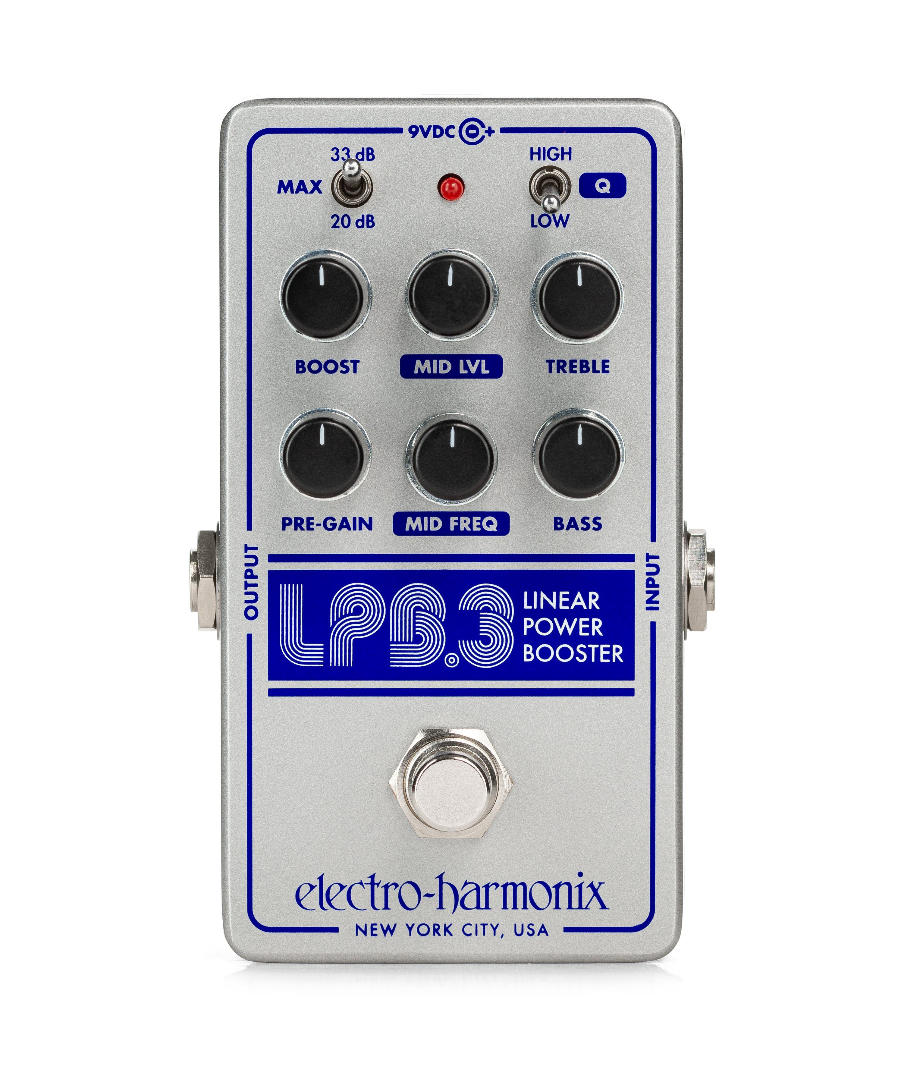 ギター Electro-Harmonix LPB-3LinearPowerBooster Electro-Harmonix LPB-3 Linear Power Booster and EQ Review