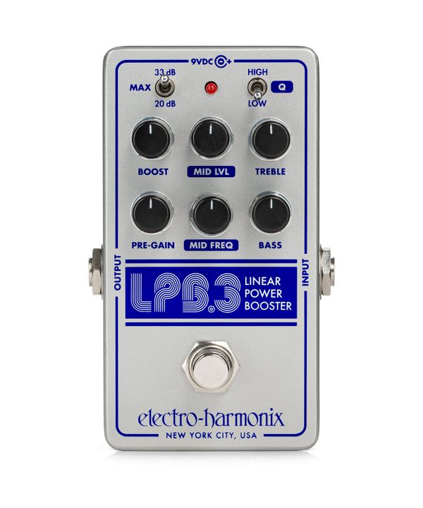 Electro-Harmonix LPB-3 Linear Power Booster and EQ 