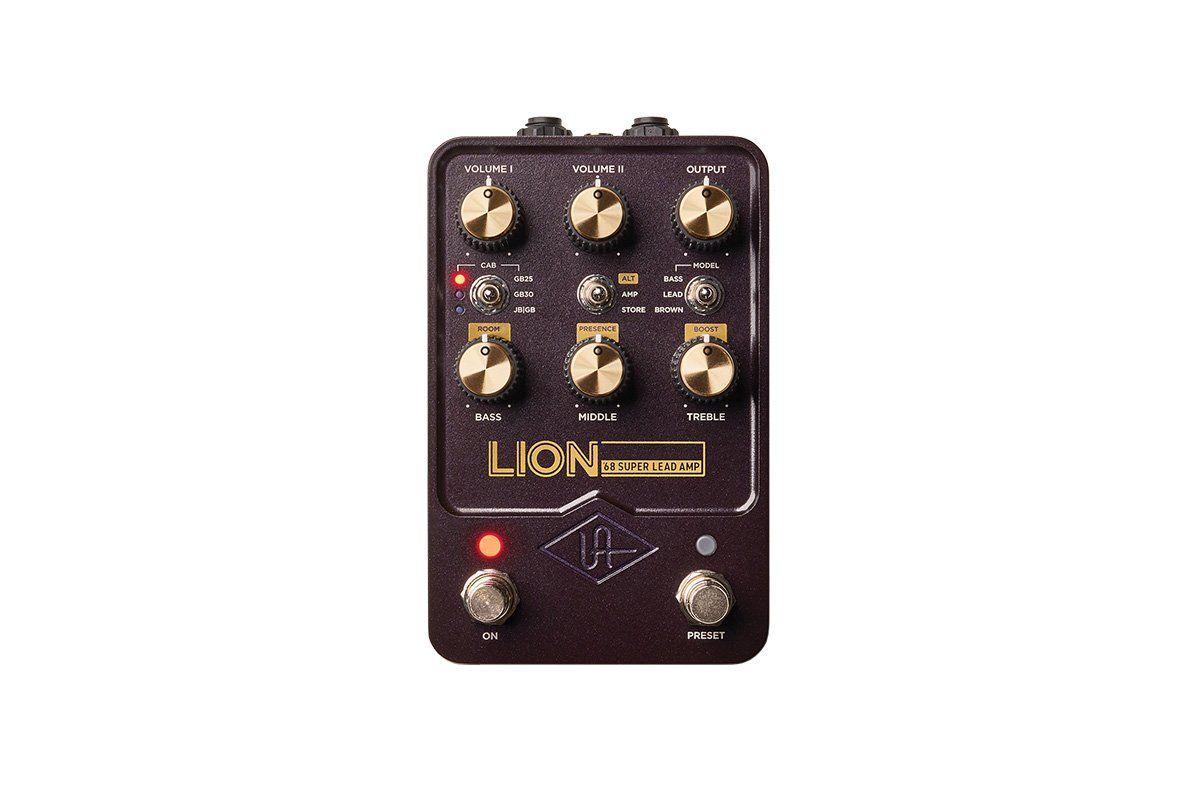 ギター universal audio UAFX Lion'68 Universal Audio UAFX Lion '68 Marshall-Style Pedal - Premier Guitar