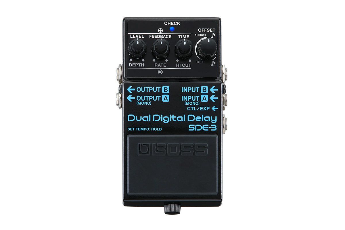 Boss SDE-3 Dual Digital Delay Review - Premier Guitar