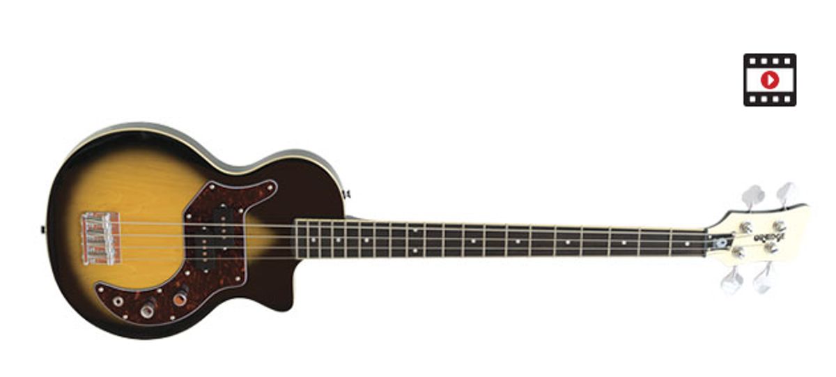 Orange O Bass Review Premier Guitar The best guitar and bass