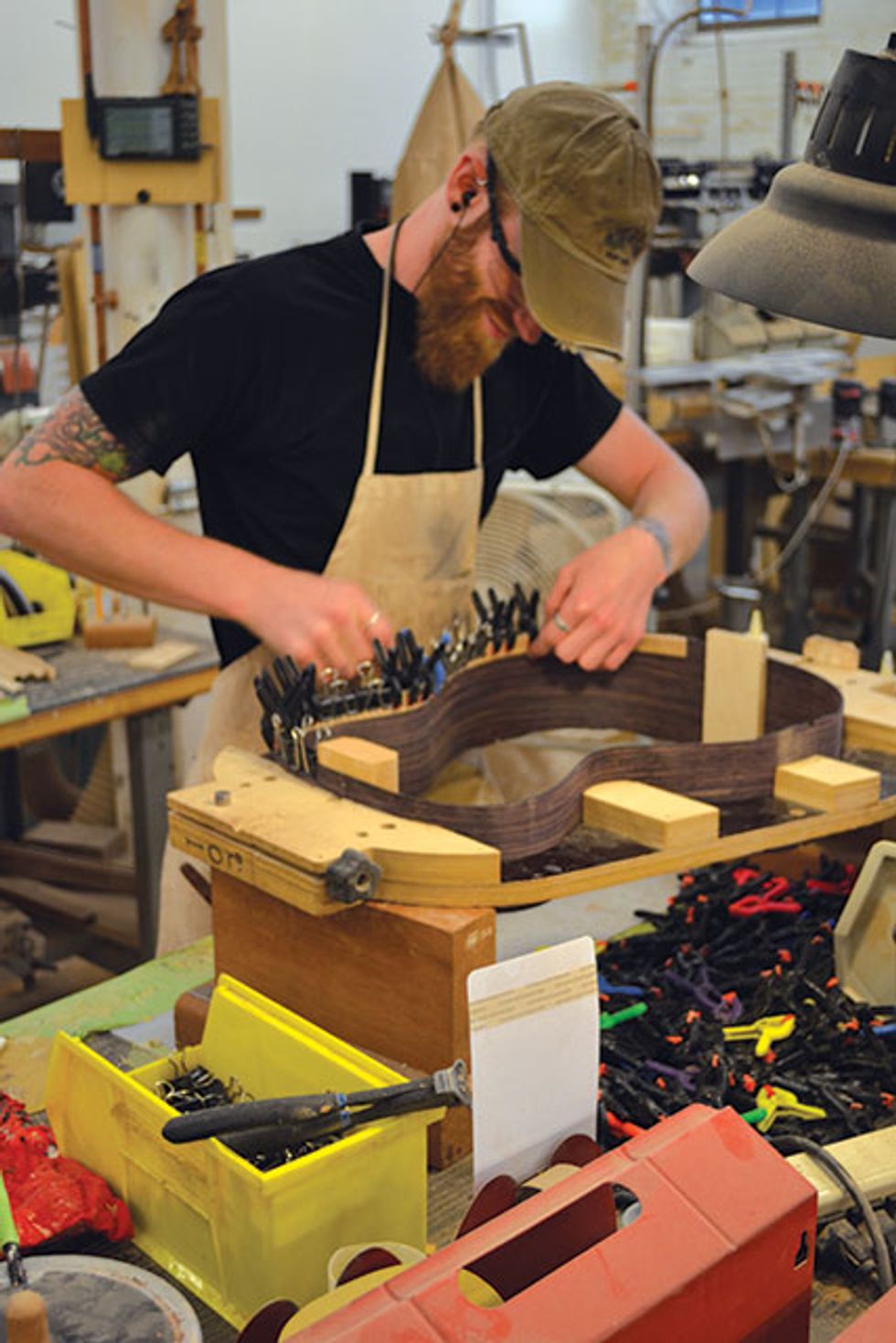 Factory Tour Fender Acoustic Custom Shop • Guild Guitars • Ovation Premier Guitar