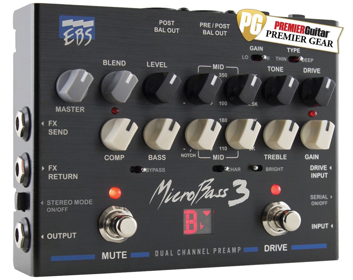 Ebs Microbass 3 Review Premier Guitar Ebs Microbass 3 Review Premier Guitar