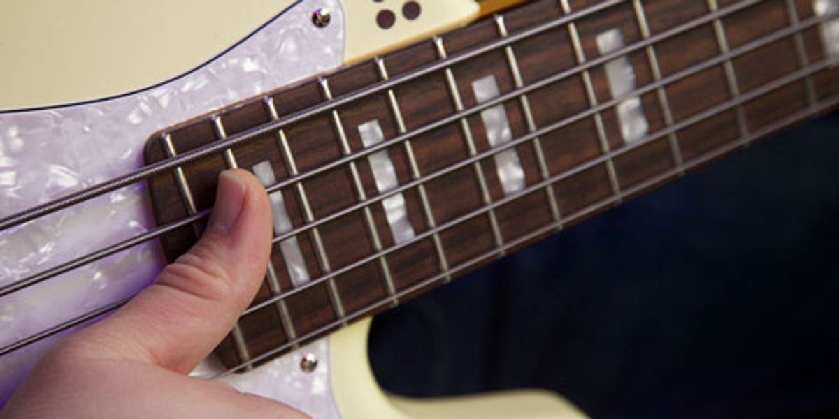 On Bass Slap Bass Fundamentals Premier Guitar