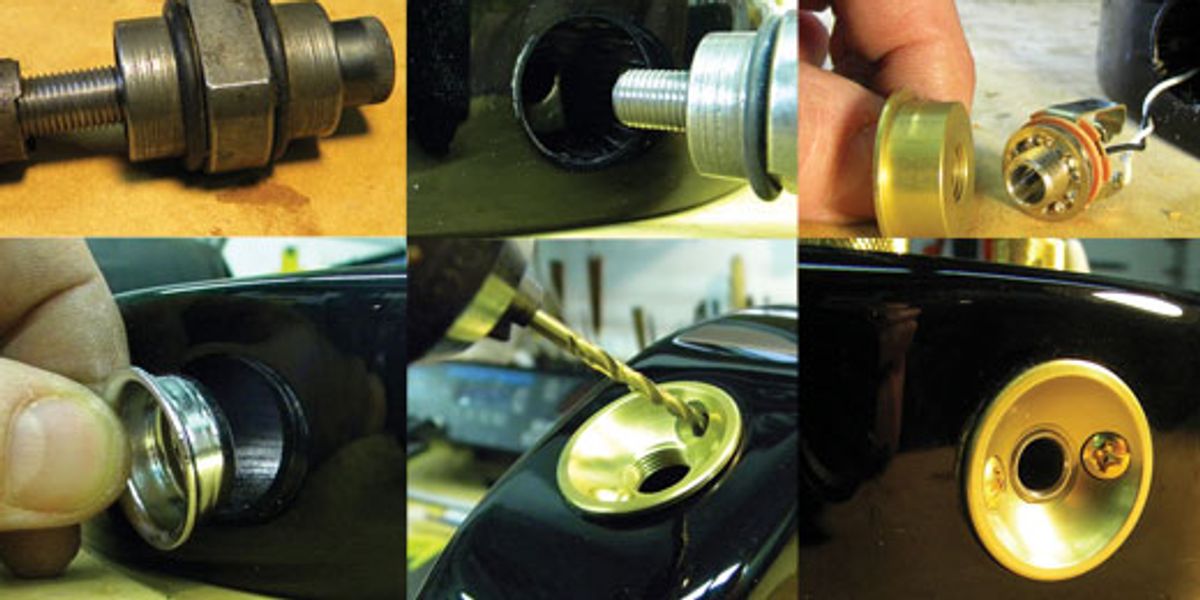 Guitar Shop 101 Upgrade Your Tele with an Electrosocket Jack Mount