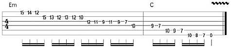 connecting descending
