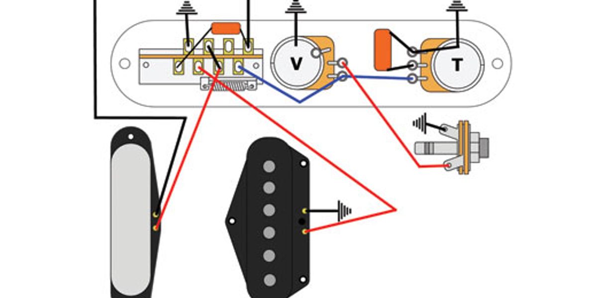 Mod Garage: The Bill Lawrence 5-way Telecaster Circuit - Premier Guitar | Guitar Wiring Diagrams Telecaster | | Premier Guitar
