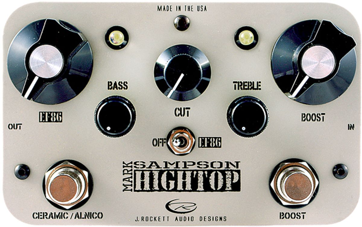 J. Rockett Audio Designs Ushers in Collaboration with Mark Sampson and Unveils Hightop Boost/EQ