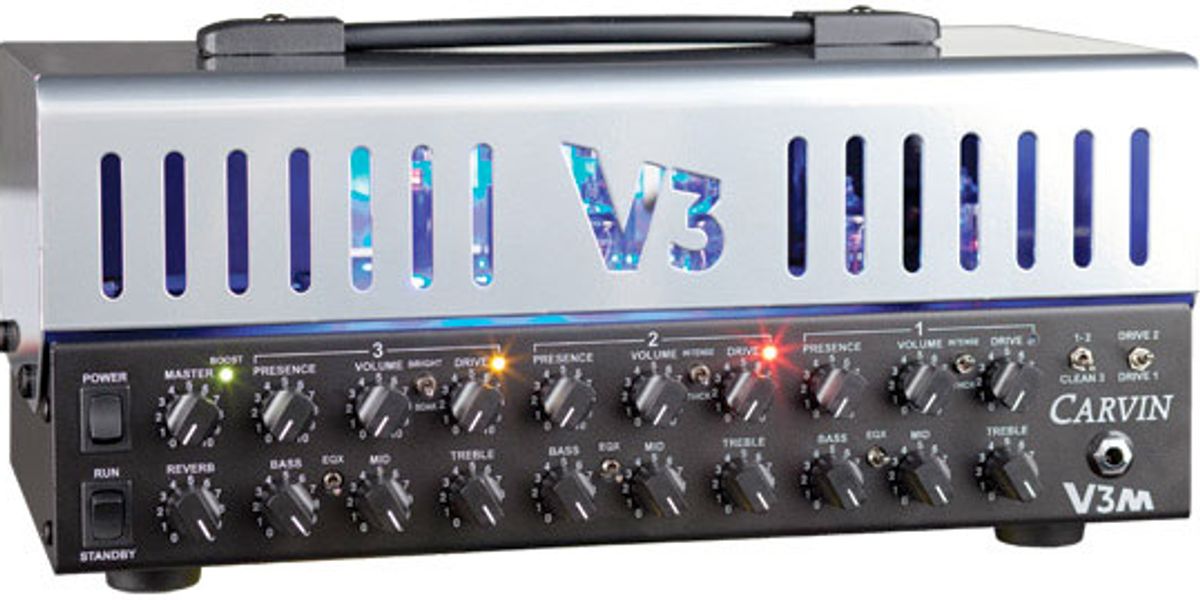 Carvin Announces V3M Micro Head and Combo Amps Premier Guitar