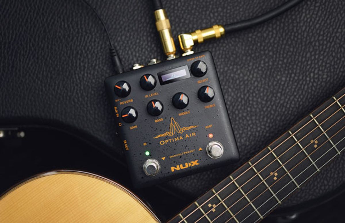 NuX Unveils the Optima Air Premier Guitar
