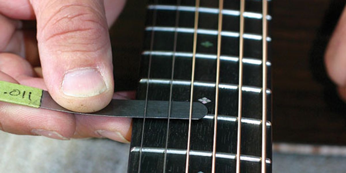 Acoustic Soundboard Measuring and Adjusting Your Guitar’s Action