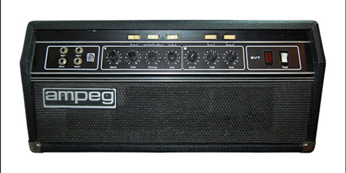 Ask Amp Man Limited Edition Ampeg SVT Premier Guitar