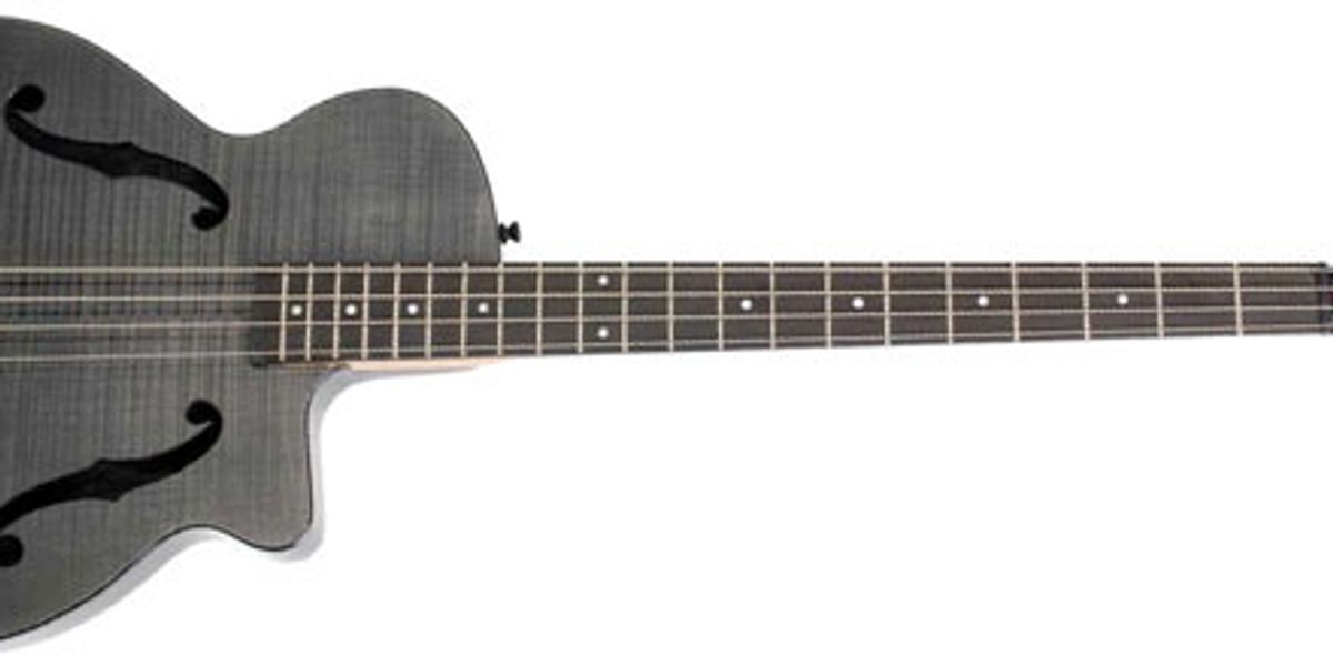 Epiphone Zenith Fretted Acoustic/Electric Bass Review Premier Guitar