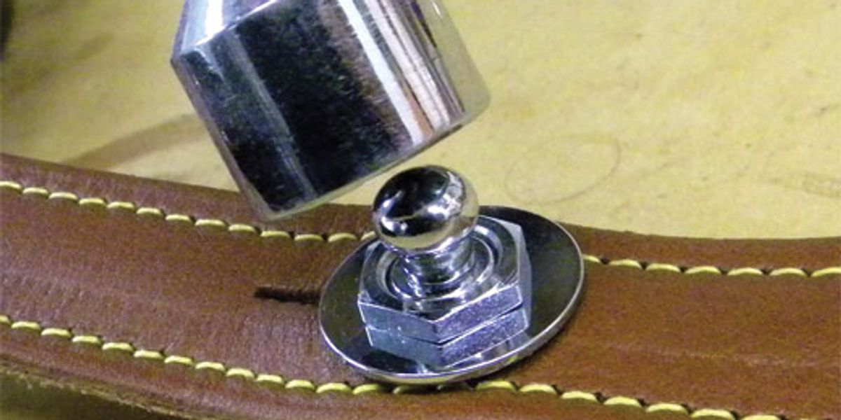 Guitar Shop 101 How to Install Standard and Locking Strap Buttons