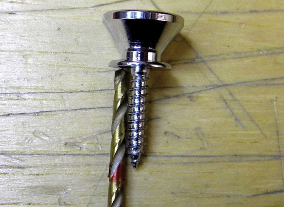 Guitar Shop 101 How to Install Standard and Locking Strap Buttons