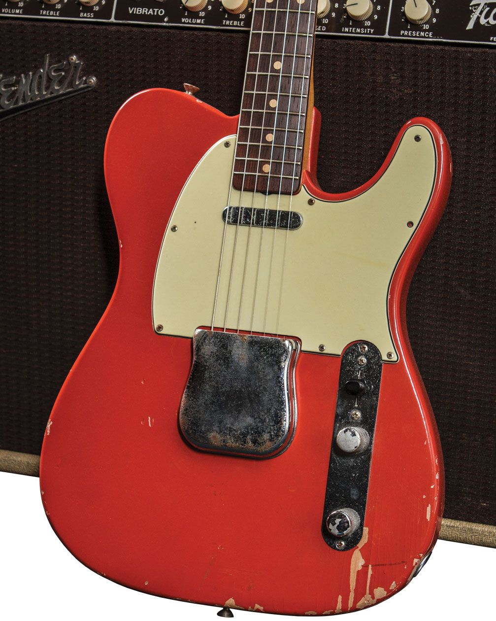 Fender telecaster fiesta red Clearance