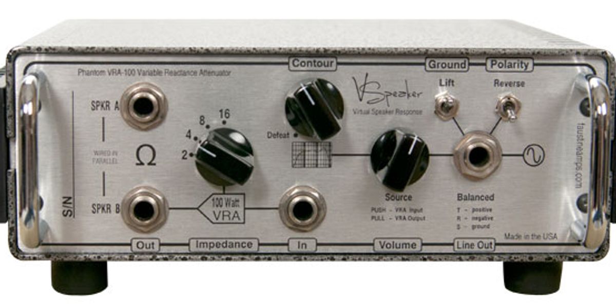 Faustine Phantom Dx2 Attenuator Review Premier Guitar