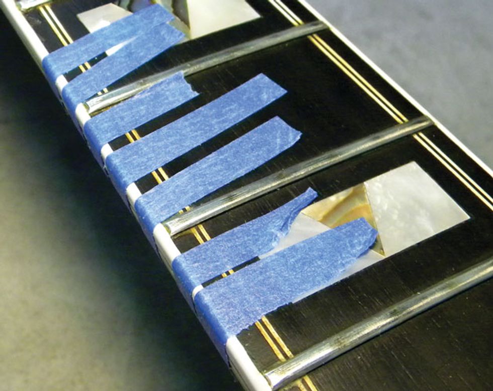 Guitar Shop 101 How to Repair Delaminated Neck Binding Premier Guitar