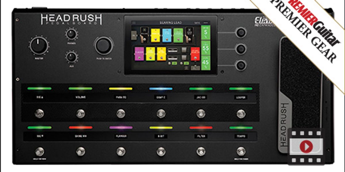 HeadRush Pedalboard Review Premier Guitar