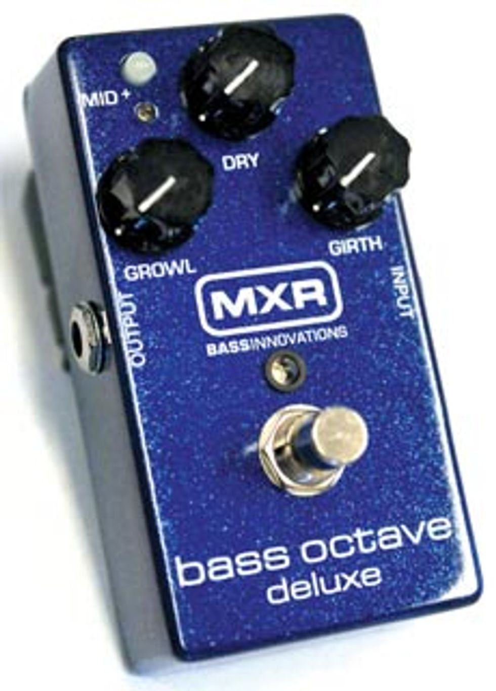 MXR Bass Octave Deluxe Pedal Review Premier Guitar