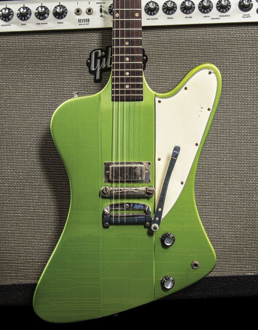 Vintage Vault Gibson Firebird I Inverness Green Premier Guitar
