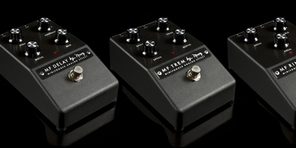 Moog Introduces Minifooger Analog Effects Pedals Premier Guitar The