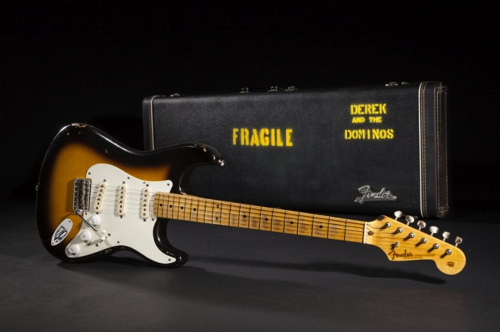 Fender Introduces Eric Clapton "Brownie" Tribute Stratocaster Premier