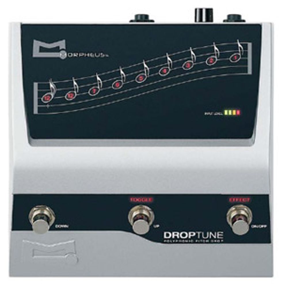 Morpheus DropTune Pedal Review Premier Guitar