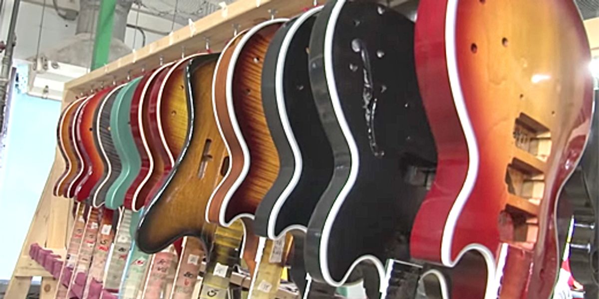 Gibson USA Factory Tour Premier Guitar