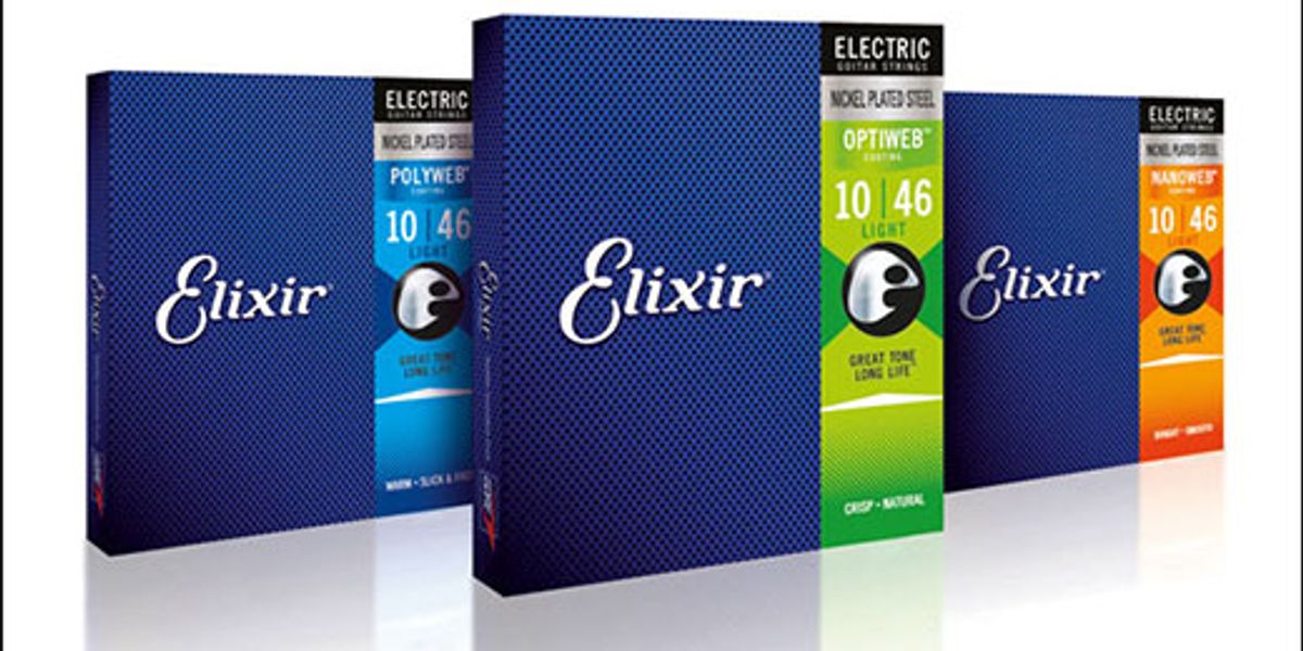 Elixir Strings Unveils Optiweb Technology Premier Guitar