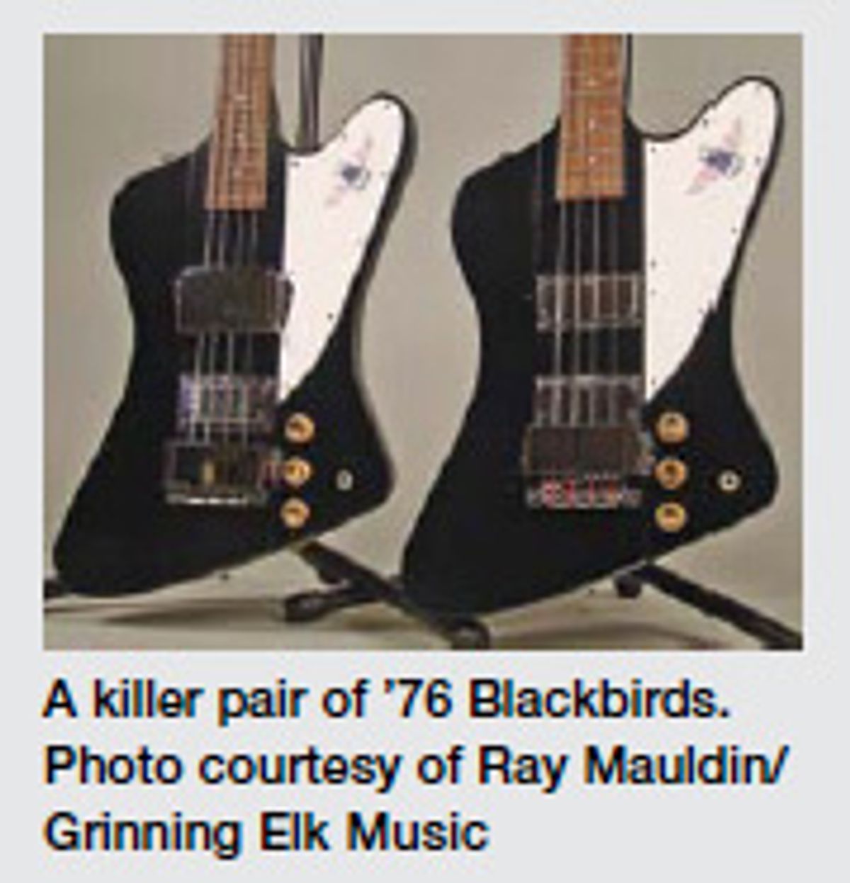 The Gibson Thunderbird—One of the Greatest!